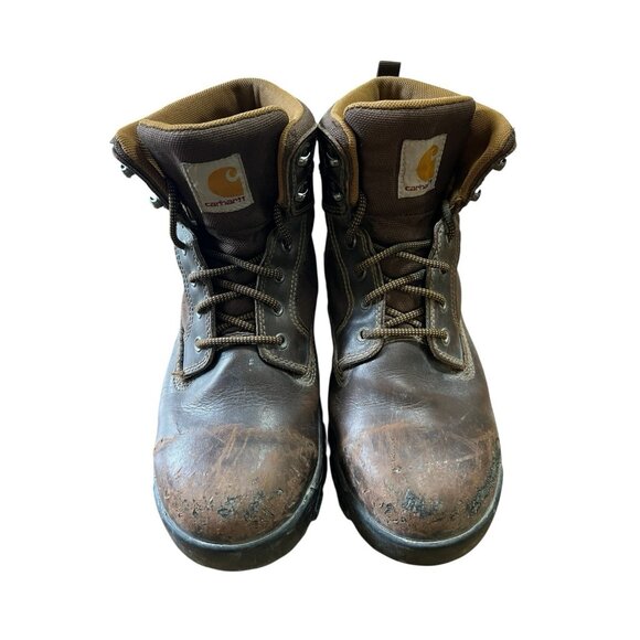 Carhartt Lace up Work Boots Steel Toe‎ Oil Resistant Flex Lite Grip Mens 9 main image 6